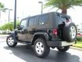 2009 Black Jeep Wrangler Unlimited Sahara 4x4  photo #8