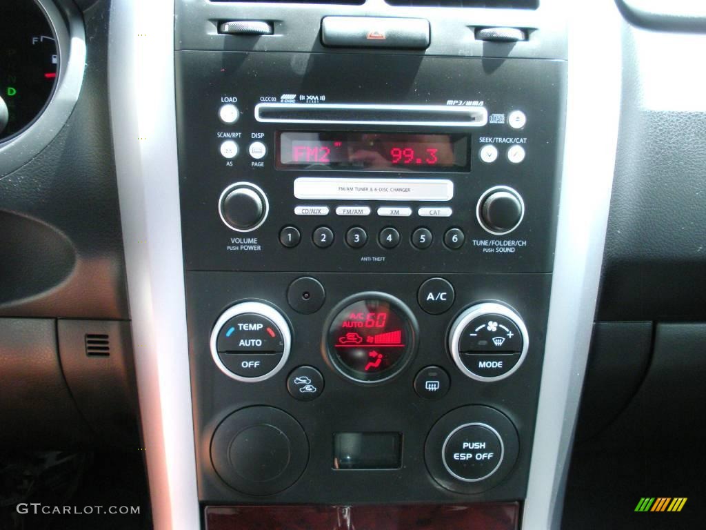 2008 Grand Vitara Luxury - Azure Grey Metallic / Black photo #23