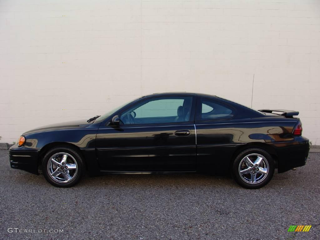 2002 Grand Am GT Coupe - Black / Dark Pewter photo #2