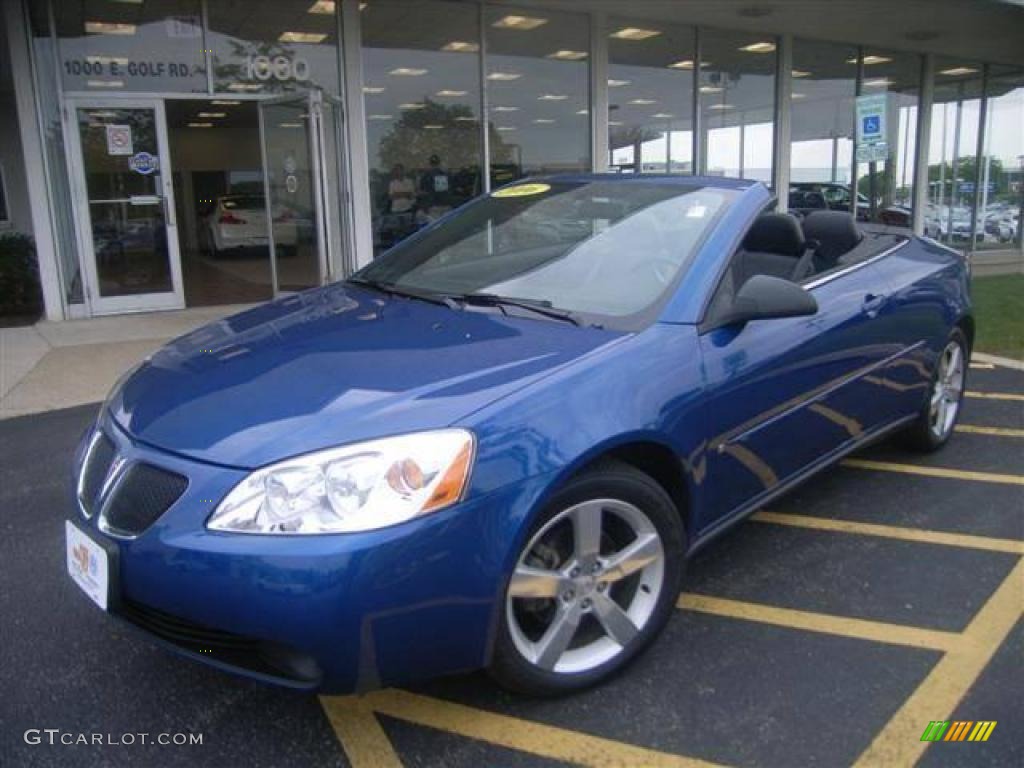 2006 G6 GT Convertible - Electric Blue Metallic / Ebony photo #3