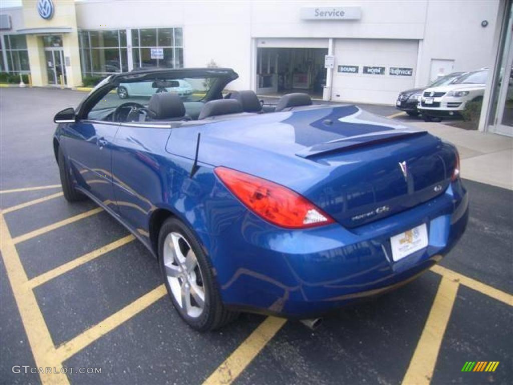 2006 G6 GT Convertible - Electric Blue Metallic / Ebony photo #4