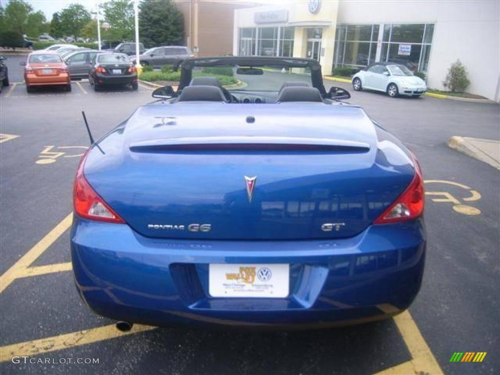 2006 G6 GT Convertible - Electric Blue Metallic / Ebony photo #5