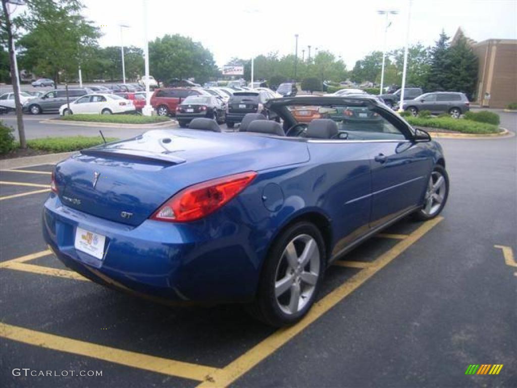 2006 G6 GT Convertible - Electric Blue Metallic / Ebony photo #6