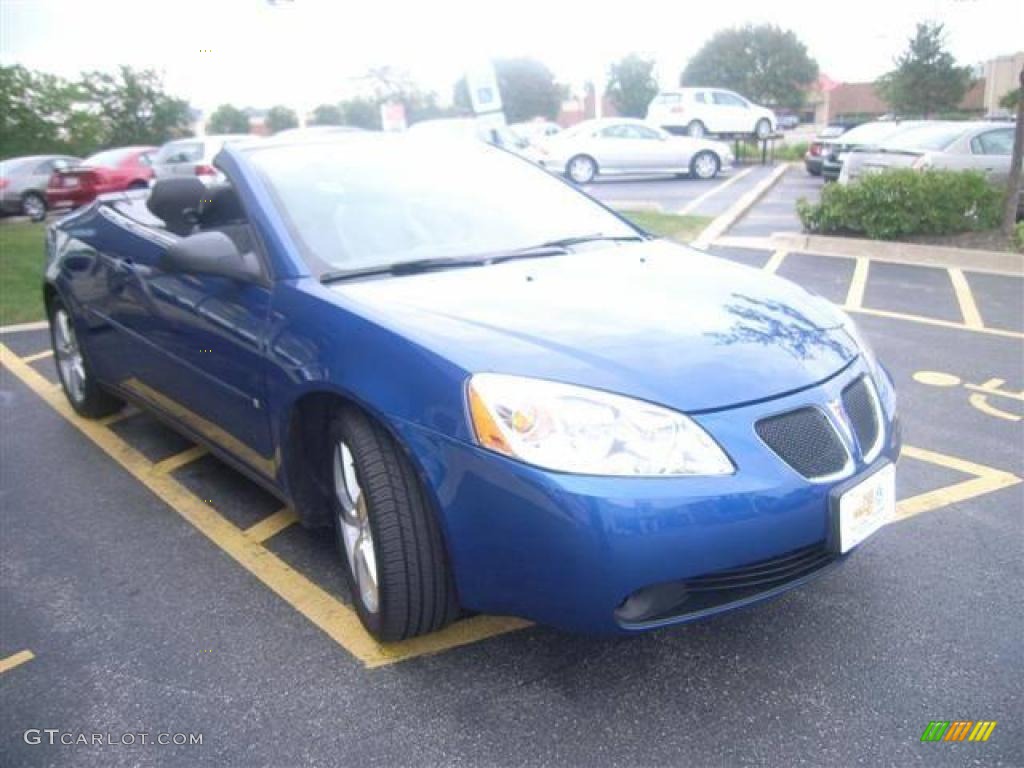 2006 G6 GT Convertible - Electric Blue Metallic / Ebony photo #7