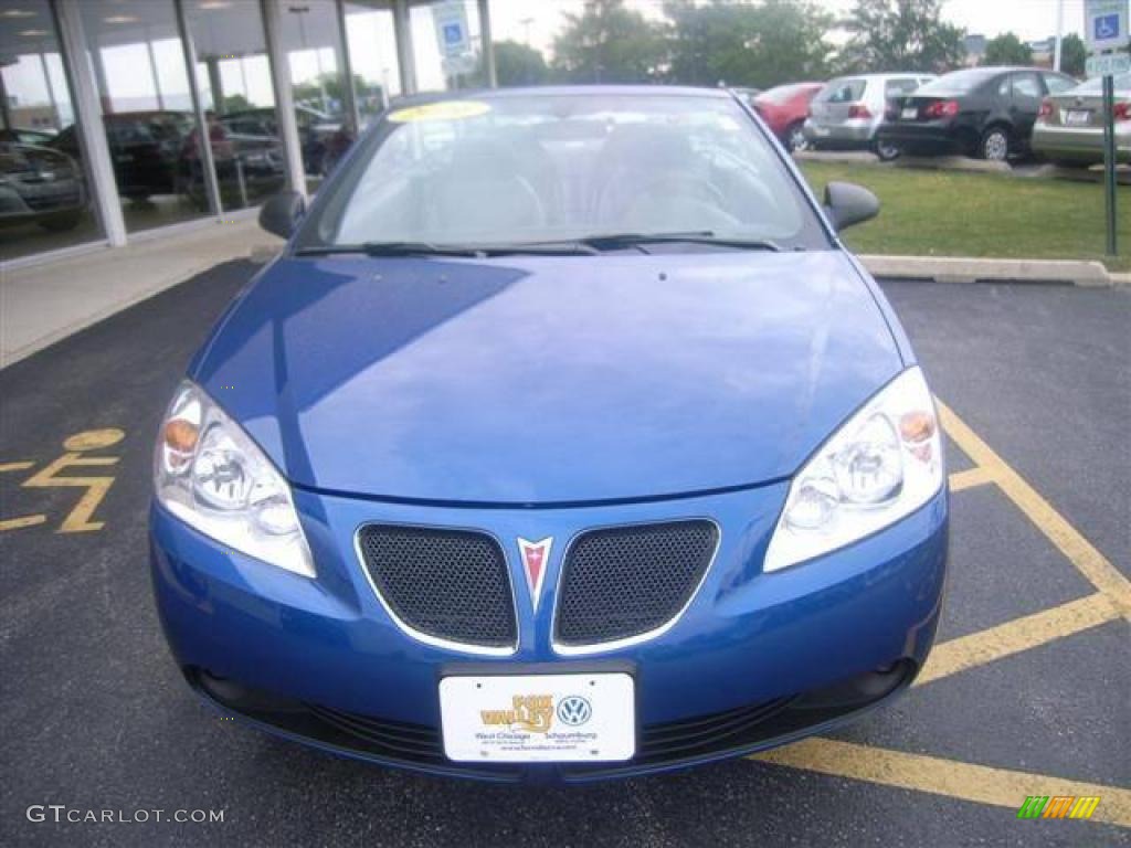 2006 G6 GT Convertible - Electric Blue Metallic / Ebony photo #8