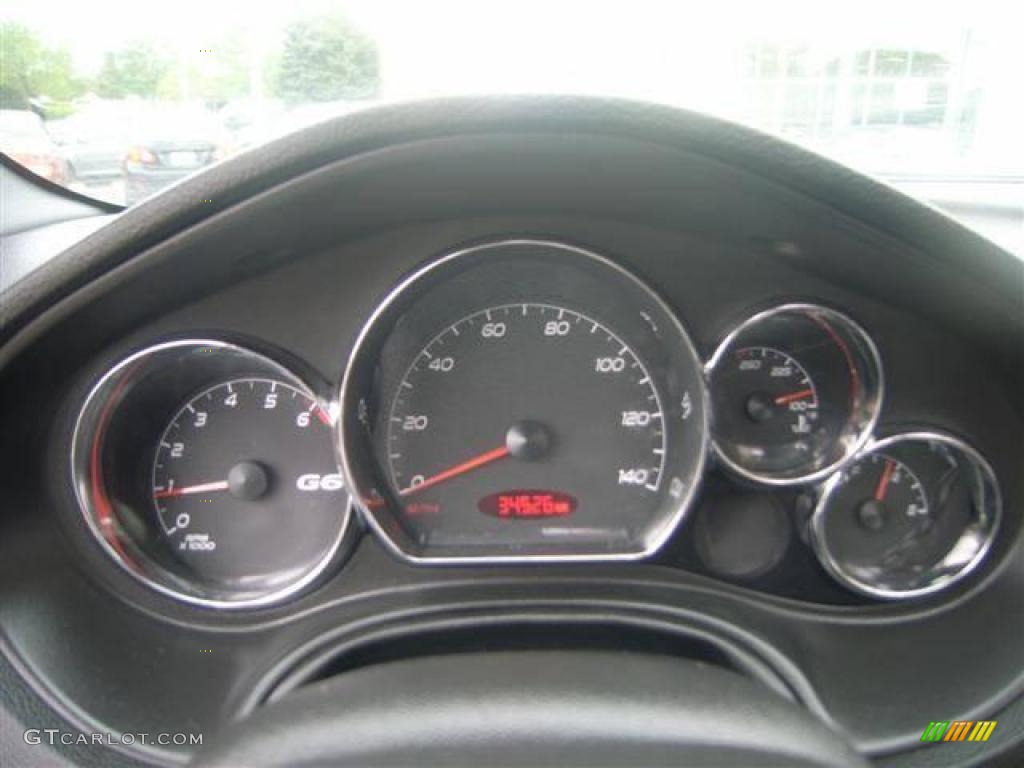 2006 G6 GT Convertible - Electric Blue Metallic / Ebony photo #14