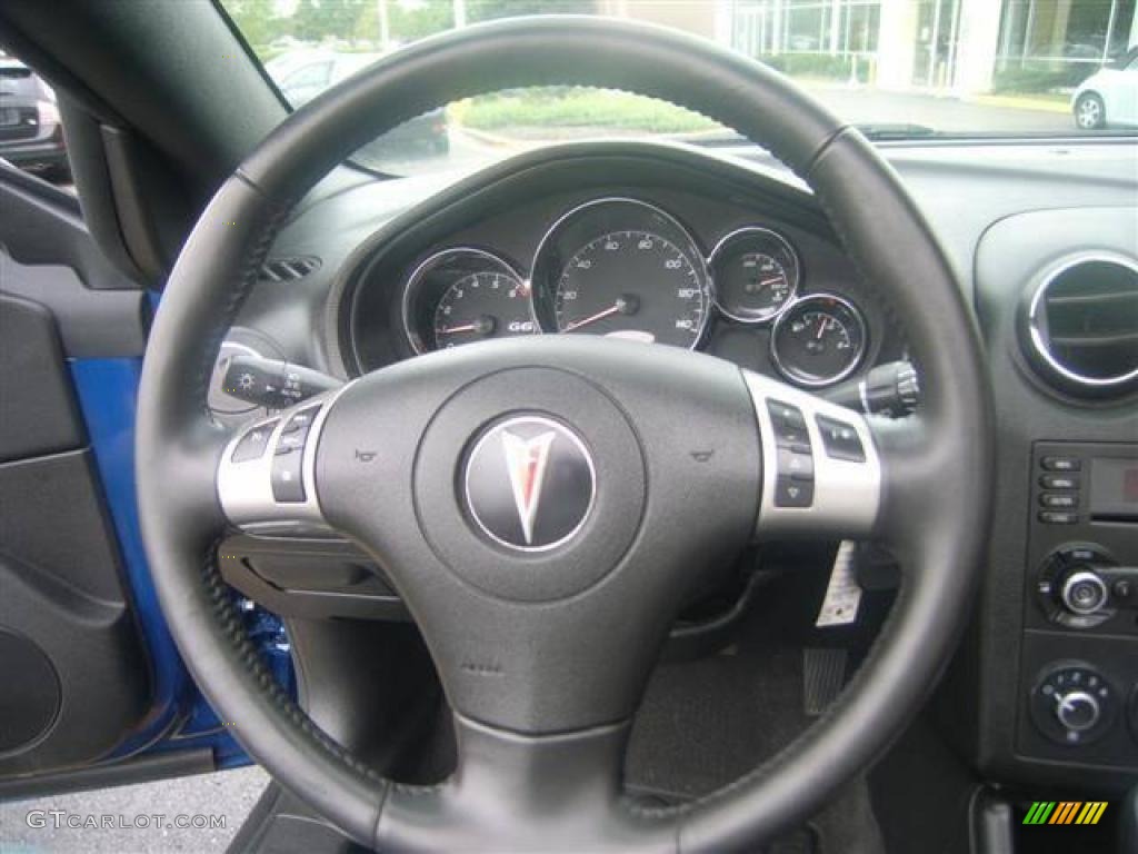 2006 G6 GT Convertible - Electric Blue Metallic / Ebony photo #15