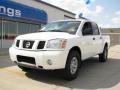 2004 White Nissan Titan SE Crew Cab 4x4  photo #2