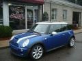 2006 Hyper Blue Metallic Mini Cooper S Hardtop  photo #1