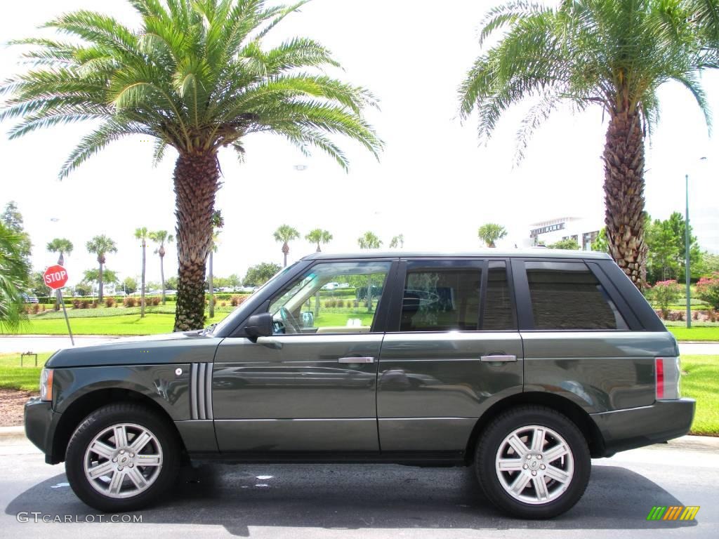 2006 Range Rover HSE - Tonga Green Pearl / Sand/Jet photo #1