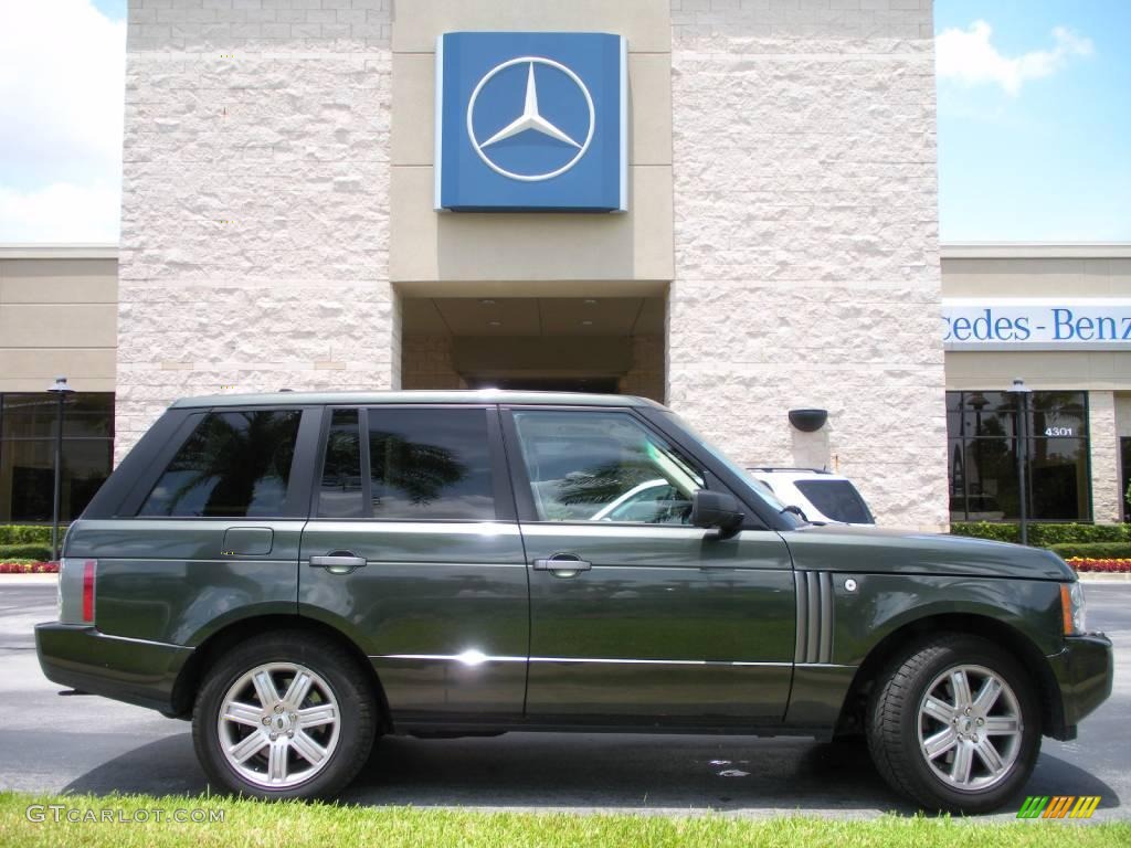 2006 Range Rover HSE - Tonga Green Pearl / Sand/Jet photo #5