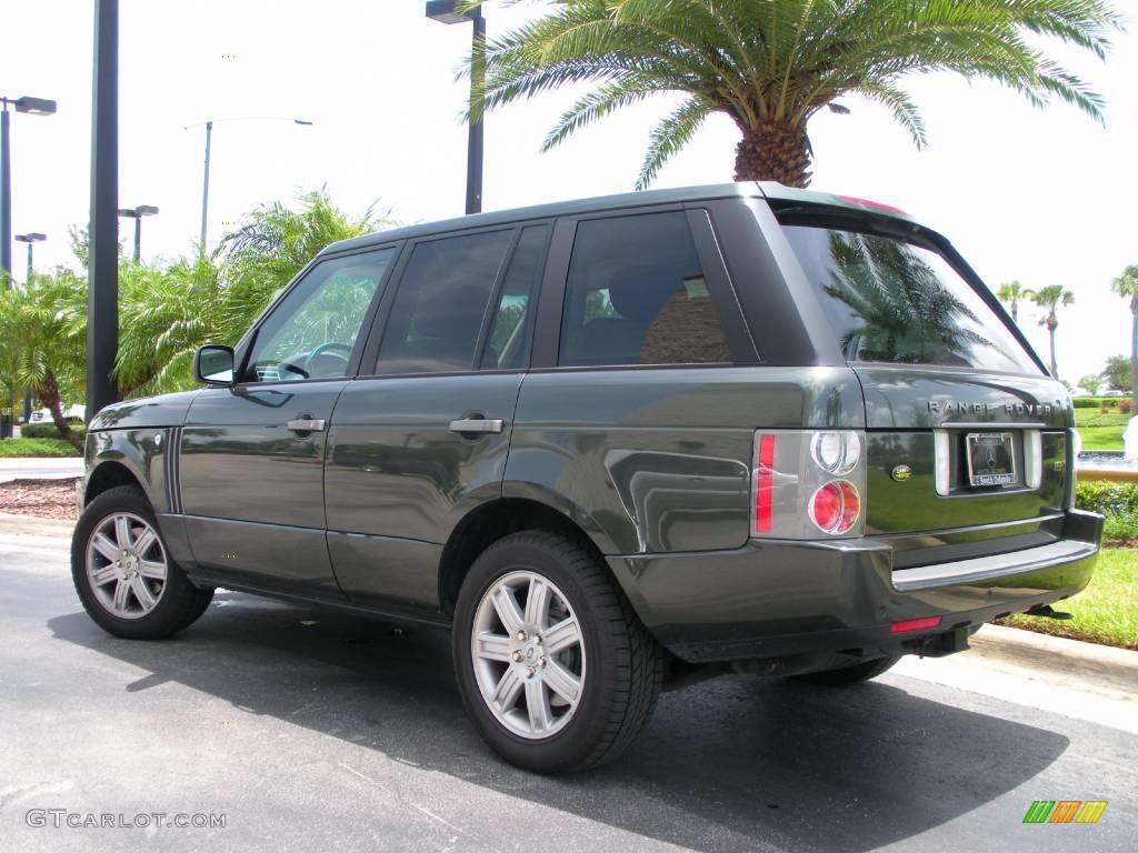 2006 Range Rover HSE - Tonga Green Pearl / Sand/Jet photo #8