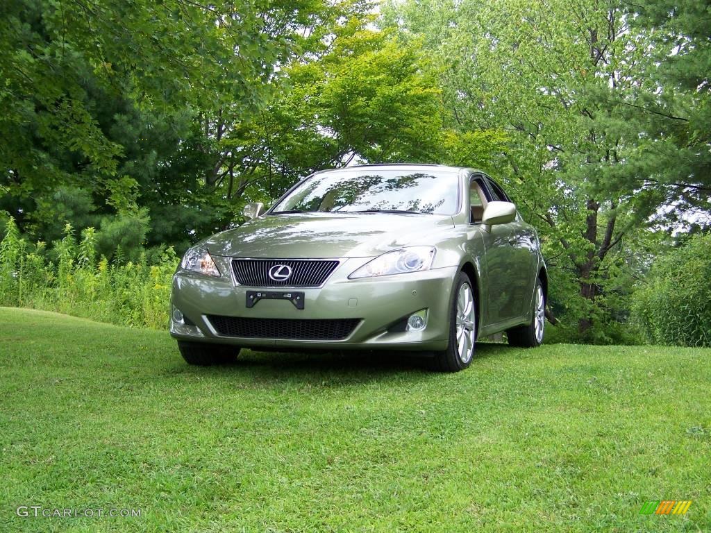 2006 IS 250 AWD - Desert Sage Metallic / Cashmere Beige photo #4