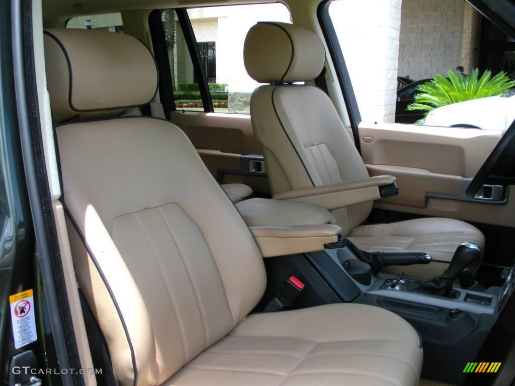 2006 Range Rover HSE - Tonga Green Pearl / Sand/Jet photo #17