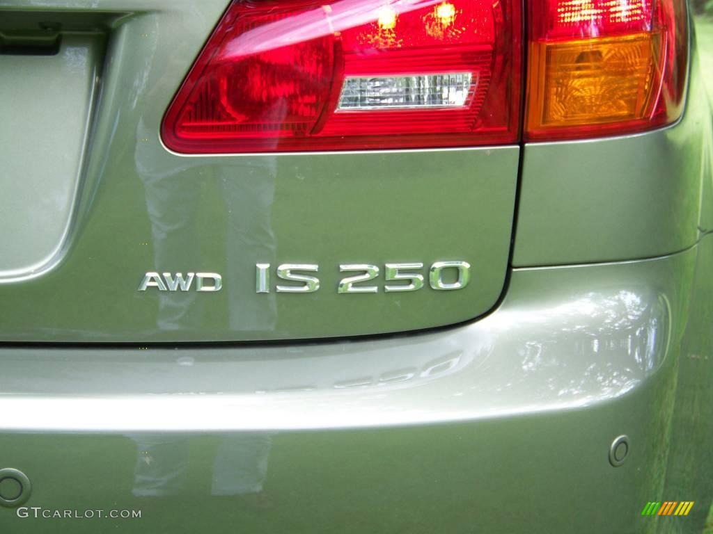 2006 IS 250 AWD - Desert Sage Metallic / Cashmere Beige photo #7