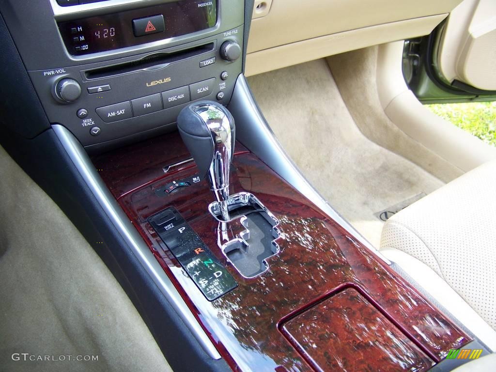 2006 IS 250 AWD - Desert Sage Metallic / Cashmere Beige photo #13