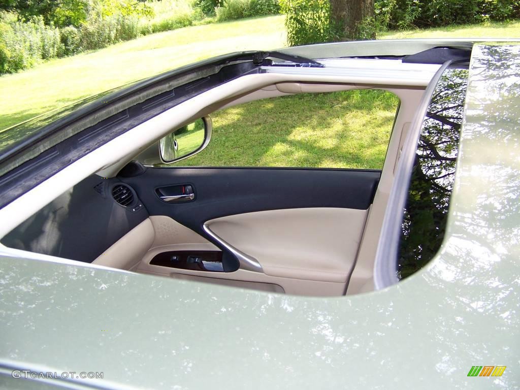 2006 IS 250 AWD - Desert Sage Metallic / Cashmere Beige photo #16