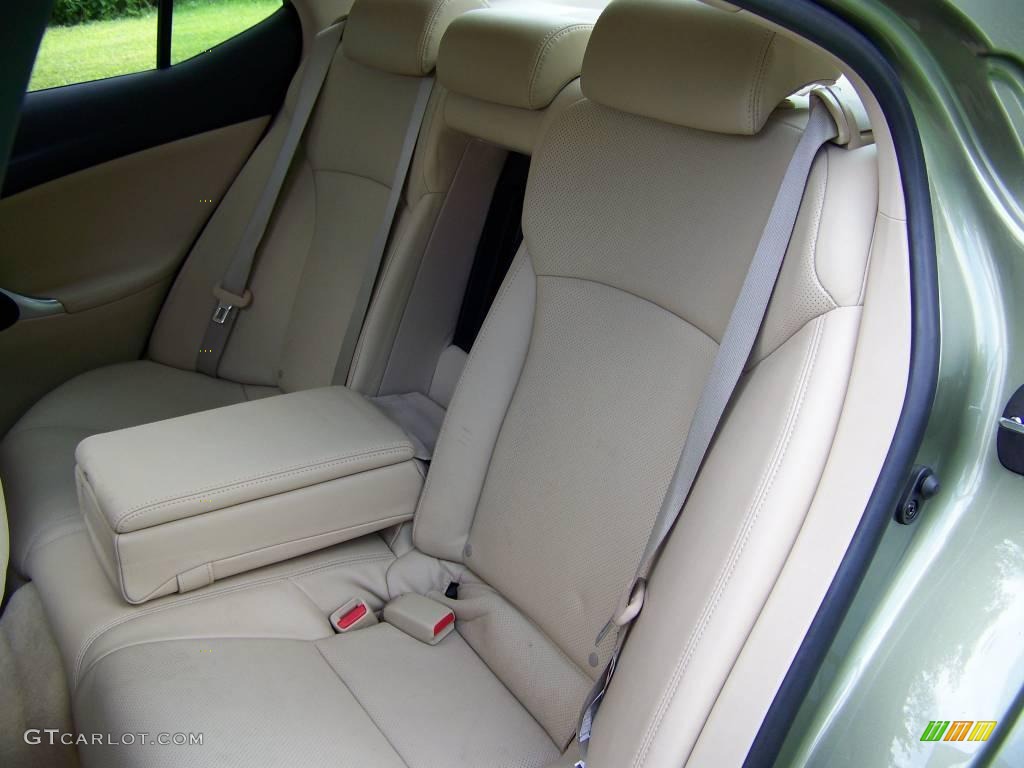 2006 IS 250 AWD - Desert Sage Metallic / Cashmere Beige photo #19
