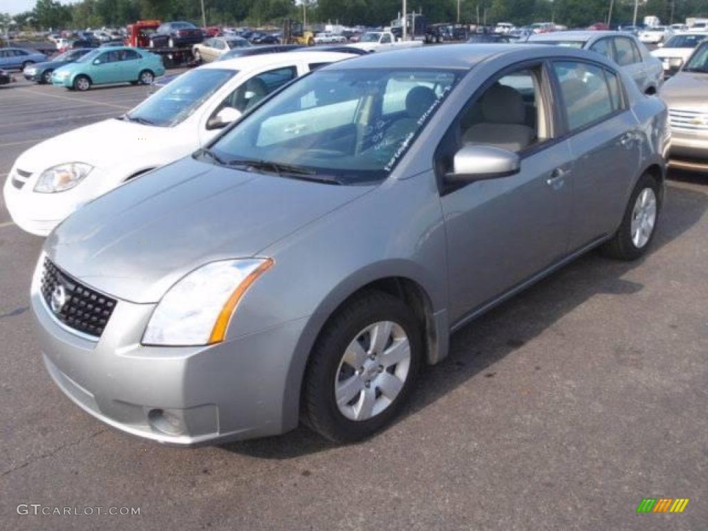 2008 Sentra 2.0 - Magnetic Gray / Charcoal/Steel photo #1