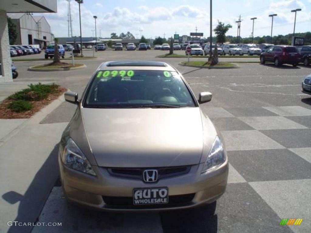 2003 Accord EX-L Sedan - Desert Mist Metallic / Ivory photo #2