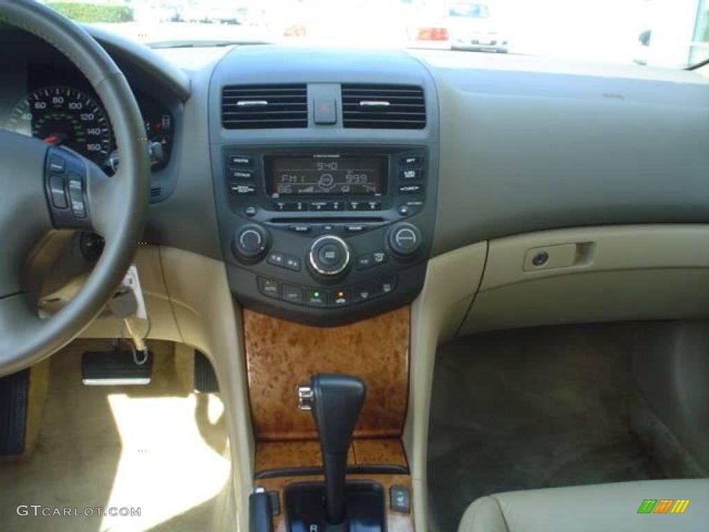 2003 Accord EX-L Sedan - Desert Mist Metallic / Ivory photo #7