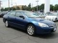 2006 Sapphire Blue Pearl Honda Accord EX-L V6 Sedan  photo #3