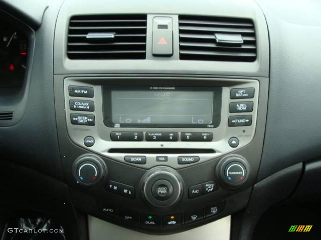 2006 Accord EX-L V6 Sedan - Sapphire Blue Pearl / Black photo #11