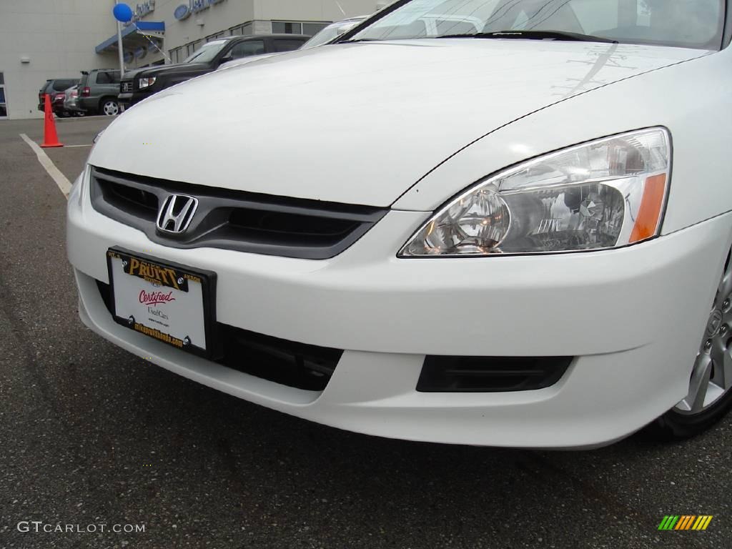 2006 Accord EX V6 Coupe - Taffeta White / Ivory photo #9
