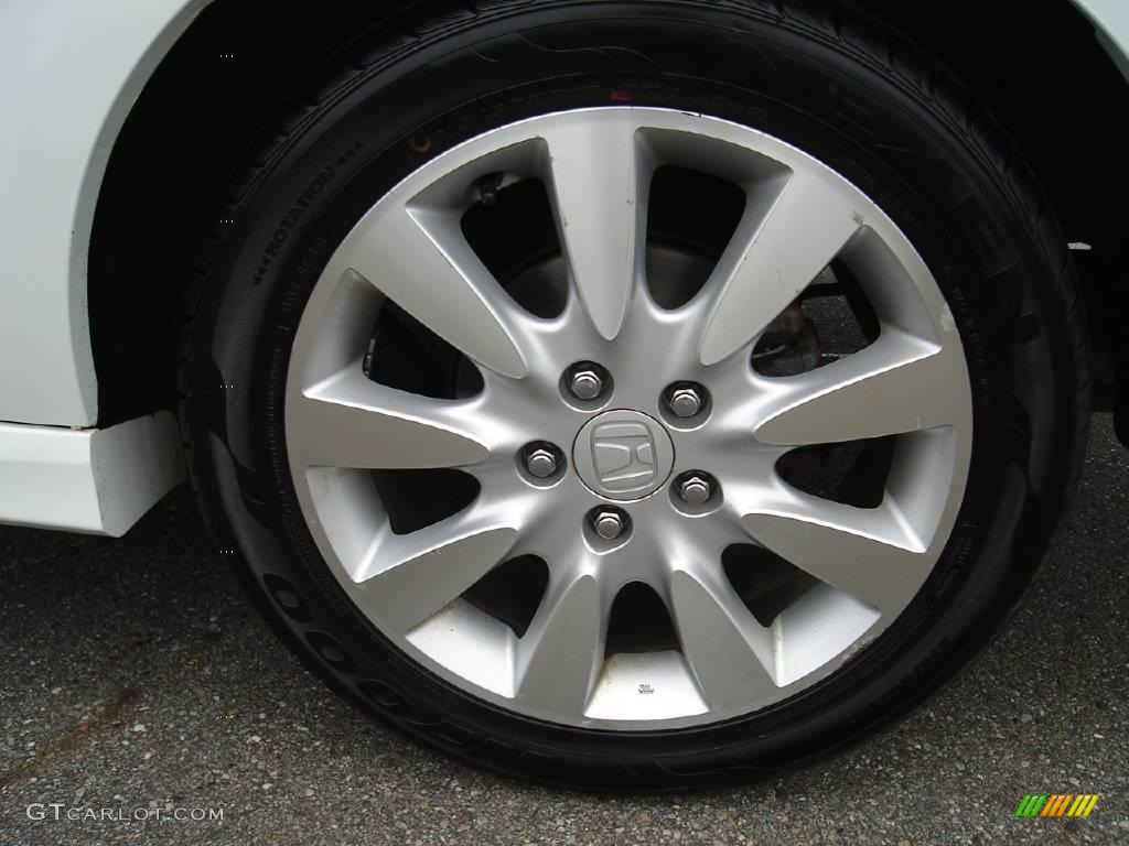 2006 Accord EX V6 Coupe - Taffeta White / Ivory photo #12
