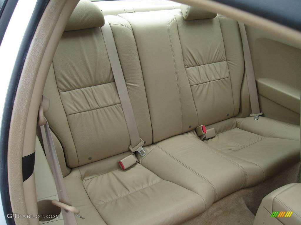 2006 Accord EX V6 Coupe - Taffeta White / Ivory photo #15