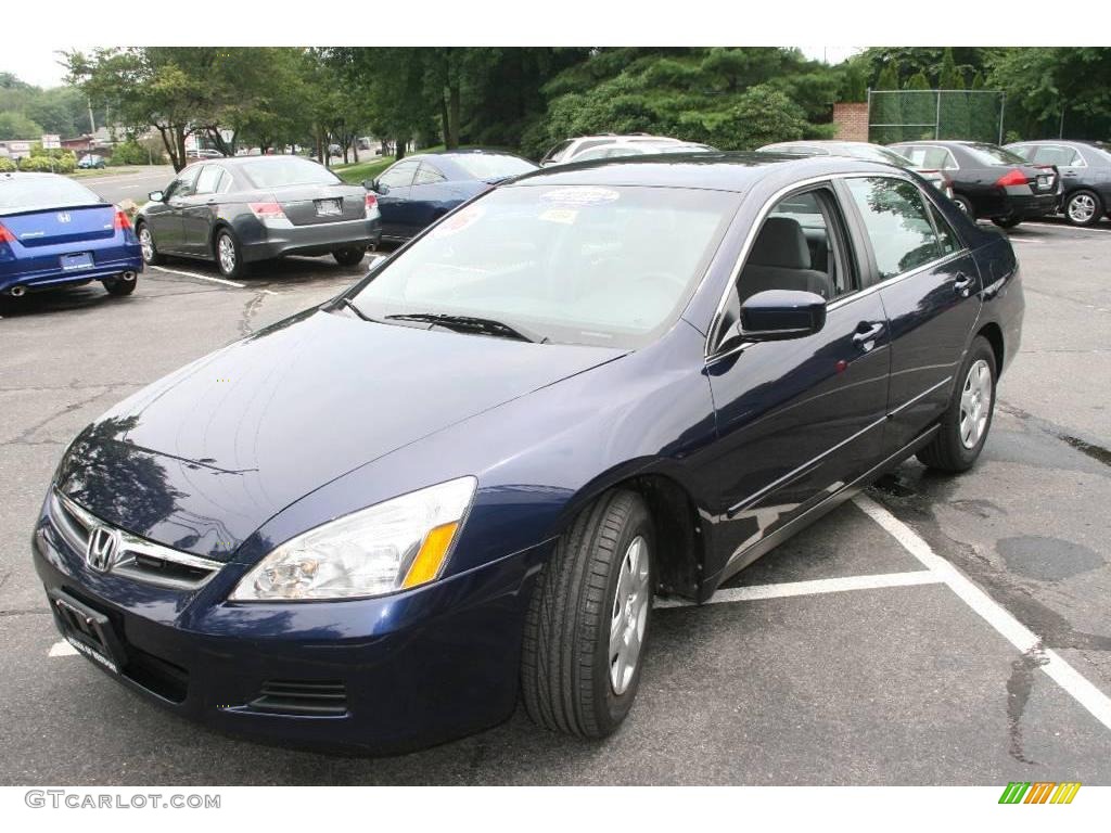 2006 Accord LX Sedan - Royal Blue Pearl / Gray photo #1