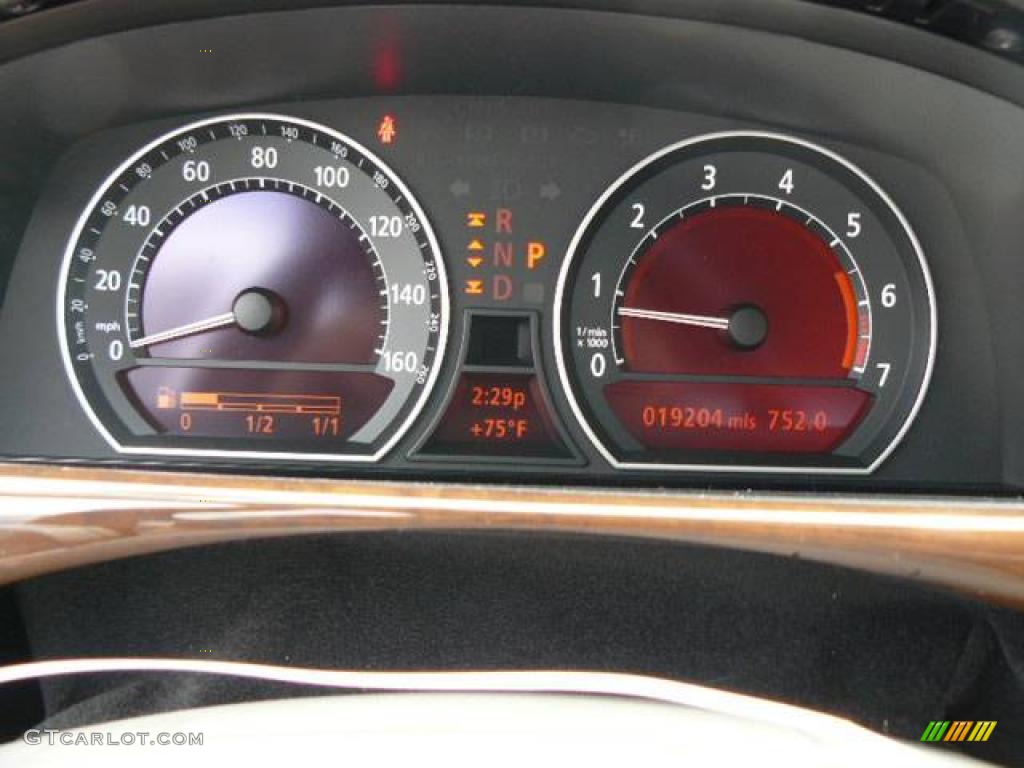 2006 7 Series 750Li Sedan - Monaco Blue Metallic / Basalt Grey/Flannel Grey photo #14