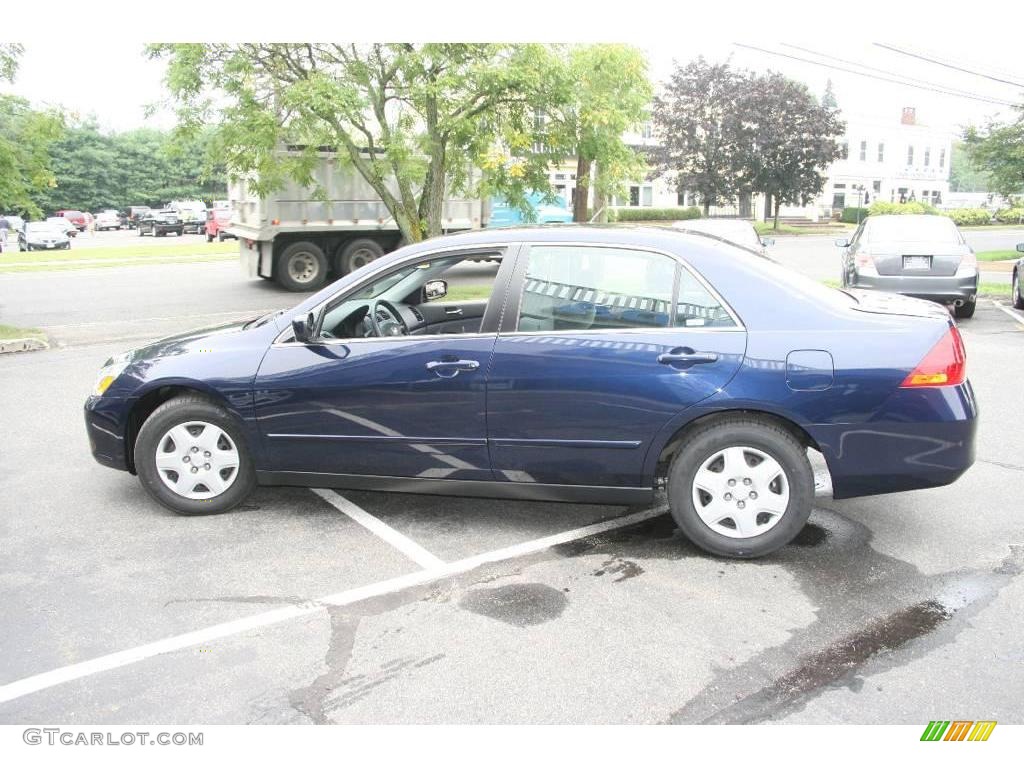 2006 Accord LX Sedan - Royal Blue Pearl / Gray photo #9