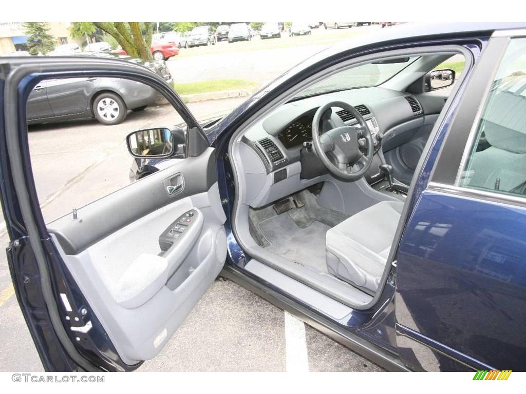 2006 Accord LX Sedan - Royal Blue Pearl / Gray photo #10
