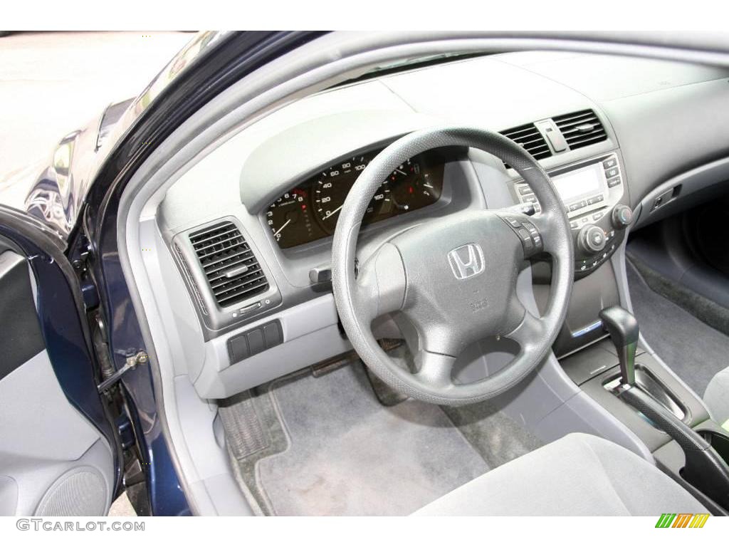 2006 Accord LX Sedan - Royal Blue Pearl / Gray photo #11