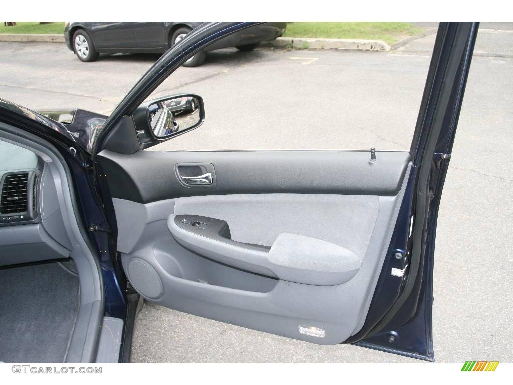 2006 Accord LX Sedan - Royal Blue Pearl / Gray photo #14