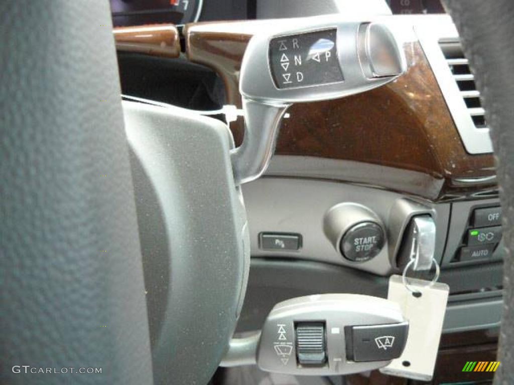 2006 7 Series 750Li Sedan - Monaco Blue Metallic / Basalt Grey/Flannel Grey photo #18