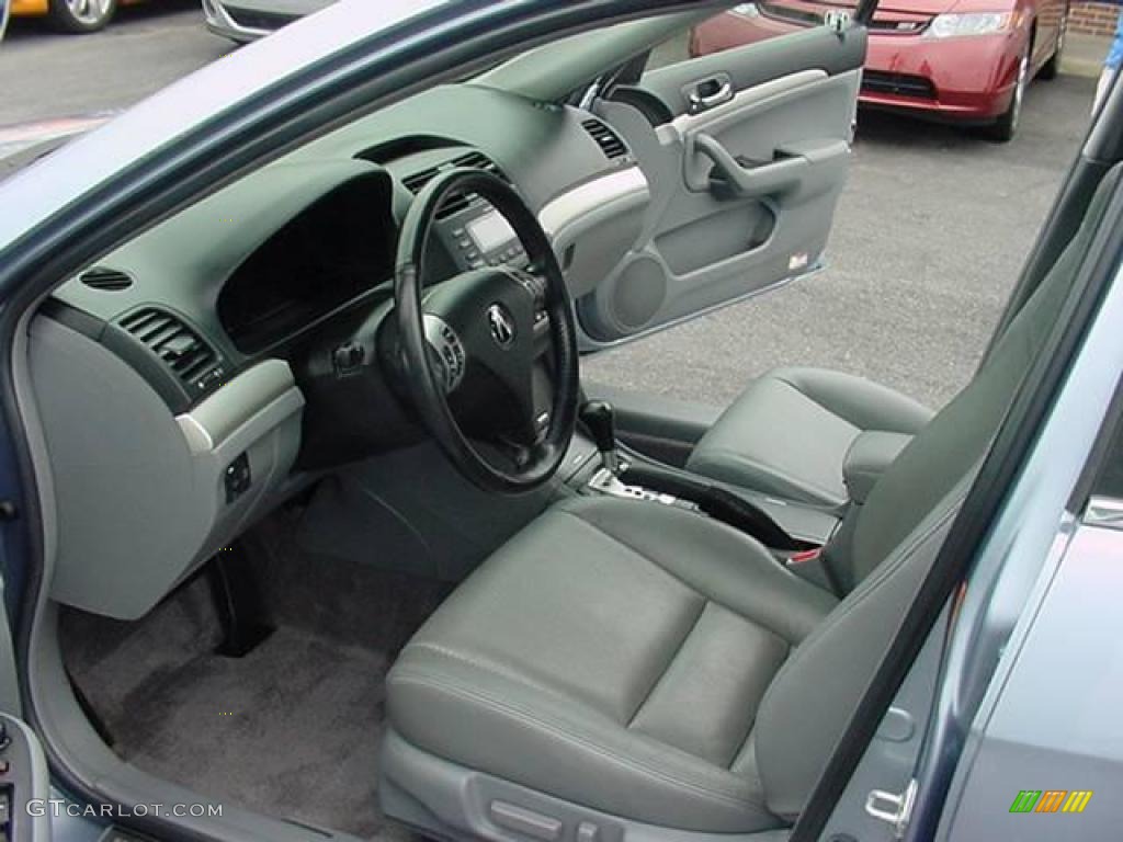 2005 TSX Sedan - Meteor Silver Metallic / Quartz photo #8