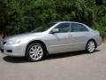 2006 Alabaster Silver Metallic Honda Accord EX-L V6 Sedan  photo #3