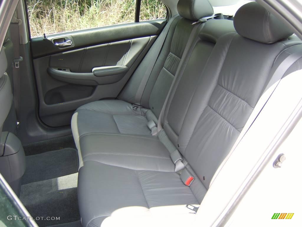2006 Accord EX-L V6 Sedan - Alabaster Silver Metallic / Gray photo #12