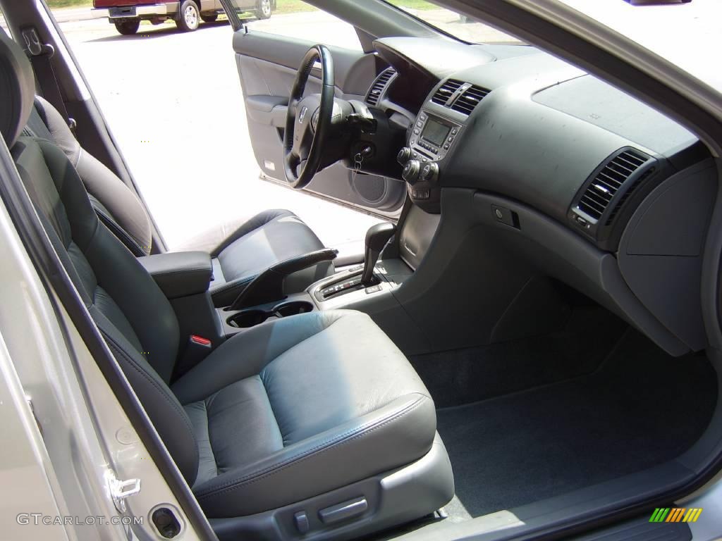 2006 Accord EX-L V6 Sedan - Alabaster Silver Metallic / Gray photo #14