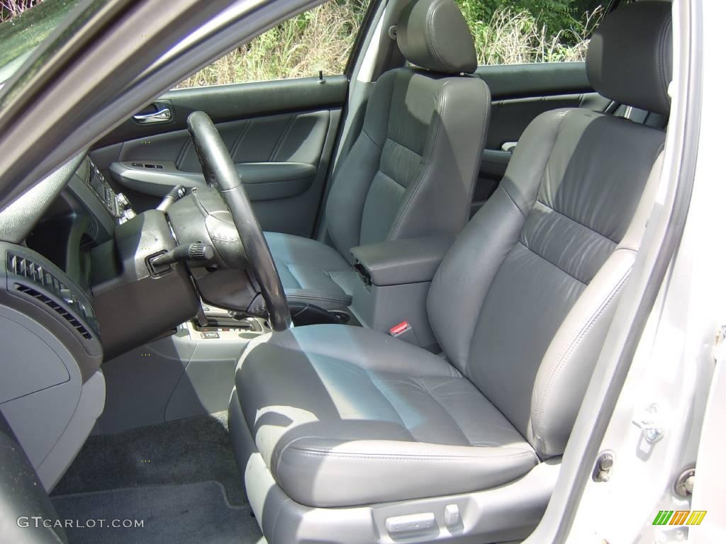 2006 Accord EX-L V6 Sedan - Alabaster Silver Metallic / Gray photo #15