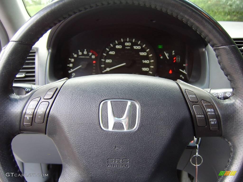 2006 Accord EX-L V6 Sedan - Alabaster Silver Metallic / Gray photo #20