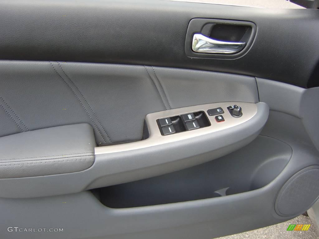 2006 Accord EX-L V6 Sedan - Alabaster Silver Metallic / Gray photo #24