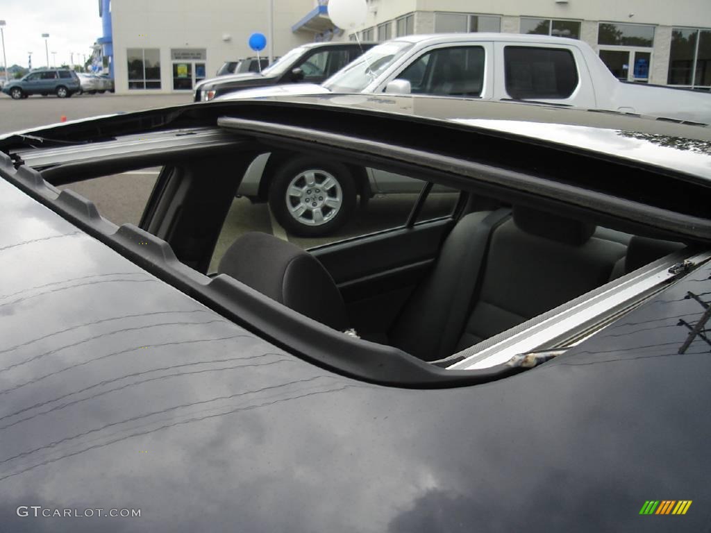 2007 Civic EX Sedan - Nighthawk Black Pearl / Gray photo #9