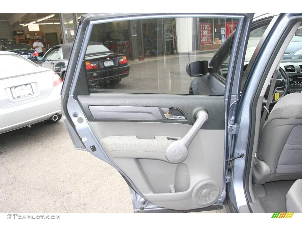 2007 CR-V EX 4WD - Glacier Blue Metallic / Gray photo #16