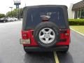 2006 Flame Red Jeep Wrangler X 4x4  photo #12