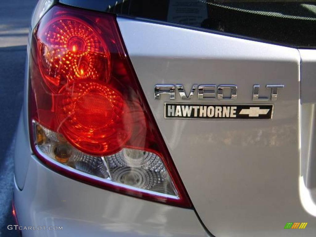 2006 Aveo LT Hatchback - Cosmic Silver / Charcoal photo #18