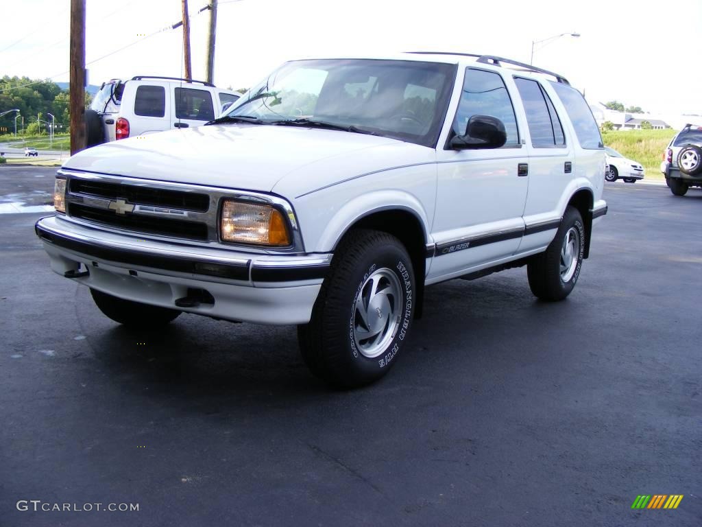 1996 Summit White Chevrolet Blazer Lt 4x4 15390264
