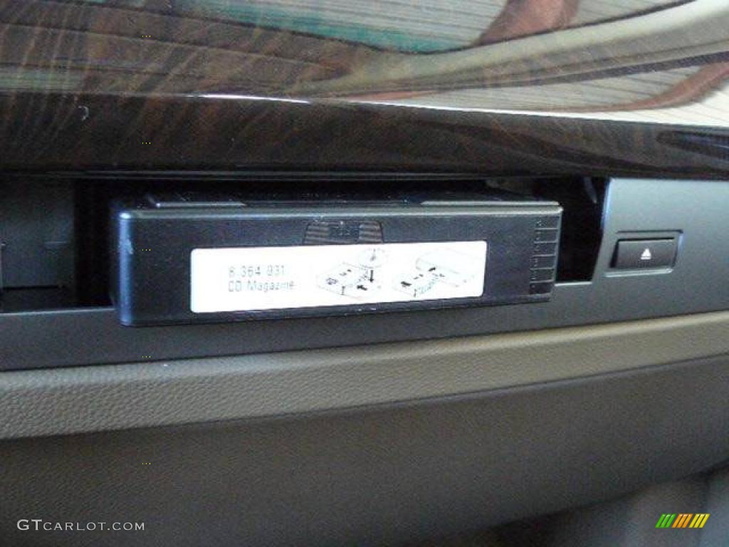 2005 7 Series 745i Sedan - Jet Black / Dark Beige/Beige III photo #29